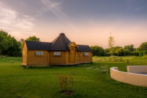 Kota bleu "Horizon" - kota finlandais logement insolite à Savenay - L'Île Ô Saisons